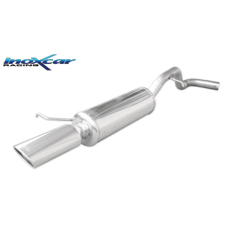 Posteriore con uscita singola ovale 120x80 mm SEAT LEON - 2000 125CV (type 1M) (Cod. I-SELE.03.120)