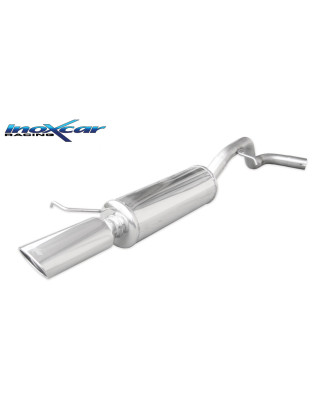 Posteriore con uscita singola ovale 120x80 mm SEAT LEON - 2000 180CV (type 1M) (Cod. I-SELE.06.120)