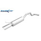 Posteriore con uscita singola ovale 120x80 mm SEAT LEON - 2000 130CV (type 1M) (Cod. I-SELE.09.120)