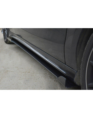 Diffusori minigonne racing V.1 Mercedes CLA A45 AMG C117 Facelift (Cod. M-ME-CLA-117F-AMG-CNC-SD1A)