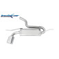Posteriore con uscita singola ovale 120x80 OBLIQUO SEAT LEON - 2005 125CV (type 1P) (Cod. I-SELE.17.