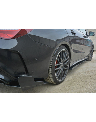 Diffusori minigonne racing V.1 Mercedes CLA A45 AMG C117 Facelift (Cod. M-ME-CLA-117F-AMG-CNC-SD1A)