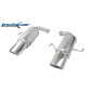Posteriore con uscita singola ovale 150x105mm OBLIQUO DX+SX SUBARU B9 TRIBECA 3.0 V6 - 2006-2007 245
