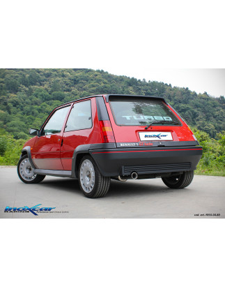 Tubo centrale diretto RENAULT SUPER 5 1.4 GT TURBO - 1985-1987 (Cod. I-TC5GT.01)
