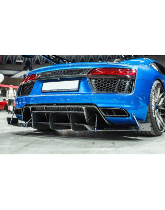 DIFFUSORE POSTERIORE Audi R8 MK.2 (Cod. M-AU-R8-2-CNC-RS1A)