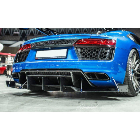 DIFFUSORE POSTERIORE Audi R8 MK.2 (Cod. M-AU-R8-2-CNC-RS1A)