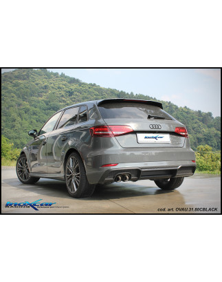 Tubo centrale diretto - 2016-2018 190CV Audi A3 S3 RS3 (type 8V) SB (Cod. I-TCA3.04)
