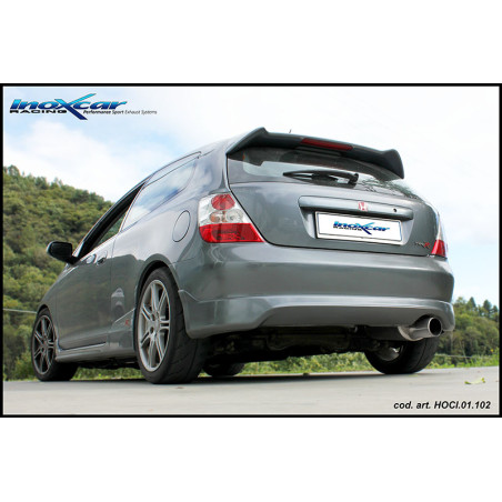 Tubo centrale diretto HONDA CIVIC TYPE-R 2.0 - 2001-2005 200CV (Cod. I-TCCIVIC)