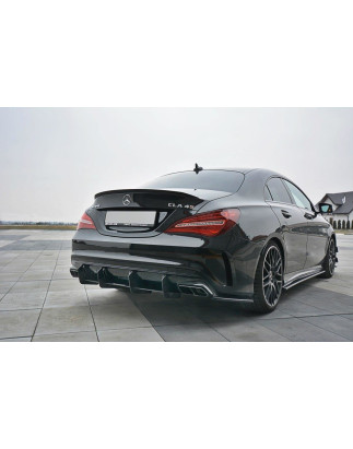 DIFFUSORE POSTERIORE V.1 Mercedes CLA A45 AMG C117 Facelift (Cod. M-ME-CLA-117F-AMG-CNC-RS1A)