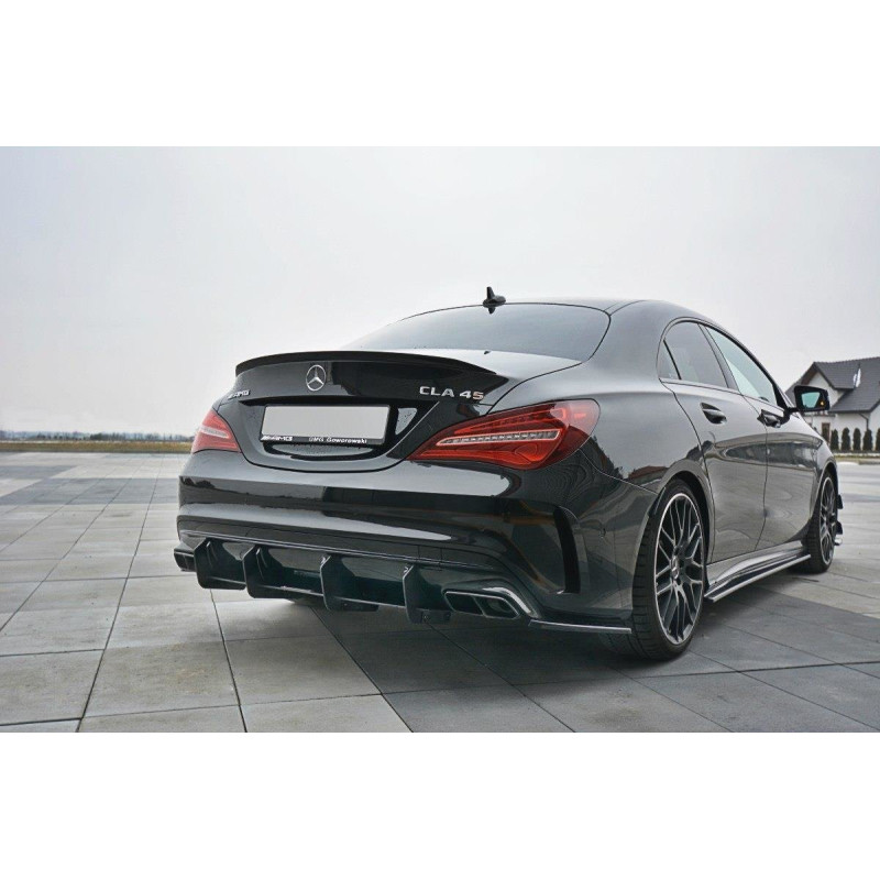DIFFUSORE POSTERIORE V.1 Mercedes CLA A45 AMG C117 Facelift (Cod. M-ME-CLA-117F-AMG-CNC-RS1A)