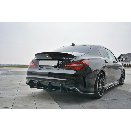 DIFFUSORE POSTERIORE V.1 Mercedes CLA A45 AMG C117 Facelift (Cod. M-ME-CLA-117F-AMG-CNC-RS1A)