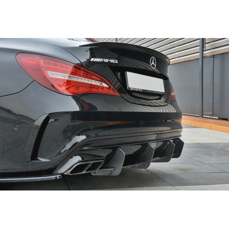 DIFFUSORE POSTERIORE V.1 Mercedes CLA A45 AMG C117 Facelift (Cod. M-ME-CLA-117F-AMG-CNC-RS1A)