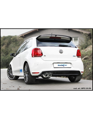 Tubo centrale diretto - 2013 220CV Volkswagen POLO (type 6R) (Cod. I-TCPOL.01)