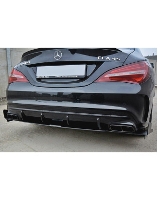 DIFFUSORE POSTERIORE V.3 Mercedes CLA A45 AMG C117 Facelift (Cod. M-ME-CLA-117F-AMG-CNC-RS3A)