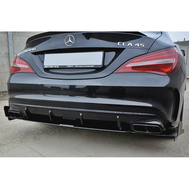 DIFFUSORE POSTERIORE V.3 Mercedes CLA A45 AMG C117 Facelift (Cod. M-ME-CLA-117F-AMG-CNC-RS3A)