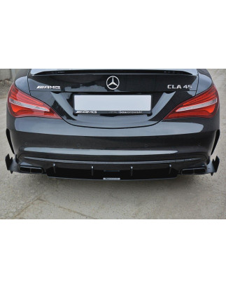 DIFFUSORE POSTERIORE V.3 Mercedes CLA A45 AMG C117 Facelift (Cod. M-ME-CLA-117F-AMG-CNC-RS3A)