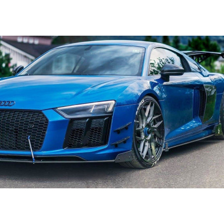 paraurti anteriore Wings (Canards) Audi R8 Mk.2 (Cod. M-AU-R8-2-CNC-CAN1A)