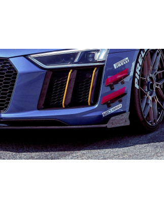 paraurti anteriore Wings (Canards) Audi R8 Mk.2 (Cod. M-AU-R8-2-CNC-CAN1A)
