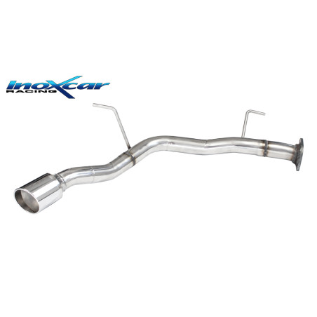 Posteriore senza silenziatore con uscita laterale diam. 100 X-RACE TOYOTA HILUX PICK-UP 2.4 D - 150C
