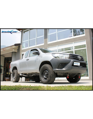 Posteriore senza silenziatore con uscita laterale diam. 100 X-RACE TOYOTA HILUX PICK-UP 2.4 D - 150C