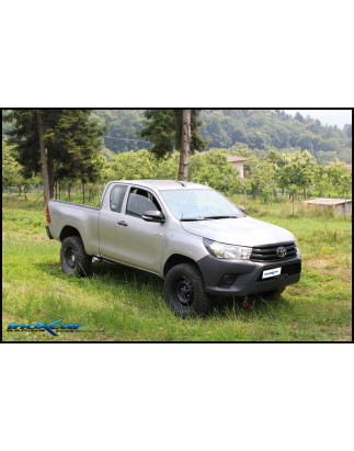 Posteriore senza silenziatore con uscita laterale diam. 100 X-RACE TOYOTA HILUX PICK-UP 2.4 D - 150C