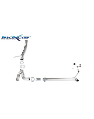Posteriore duplex senza silenziatore dx+sx -Montaggio esclusivo su sottoparaurti Renault Megane IV G