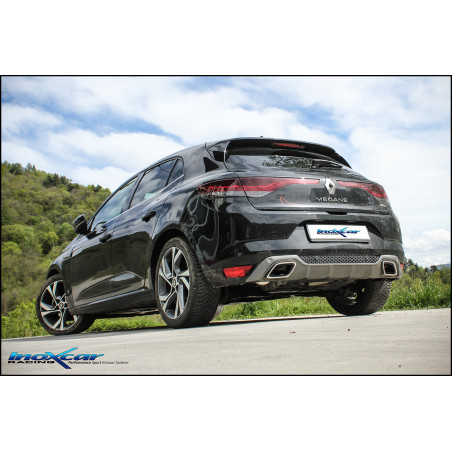 Posteriore duplex senza silenziatore dx+sx -Montaggio esclusivo su sottoparaurti Renault Megane IV G