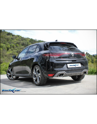 Posteriore duplex senza silenziatore dx+sx -Montaggio esclusivo su sottoparaurti Renault Megane IV G