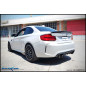 Terminale con uscita 2x diam. 90 X-RACE BLACK MATT dx+sx + Valvole motori elettrici di serie B - BMW