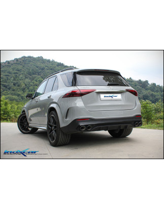 Terminale silenziato + Vavole con montaggio motorini elettrici di serie MERCEDES CLASSE GLE - 2020 (