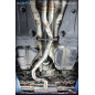 Tubo centrale diretto + Terminale silenziato Vavole con montaggio motorini elettrici di serie RS Q3 
