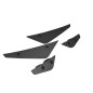paraurti anteriore Wings (Canards) Ford Fiesta Mk8 ST/ ST-Line (Cod. M-FO-FI-8-STLINE-CNC-CAN1A)