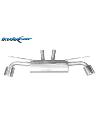 Posteriore con uscita singola ovale 150x105 OBLIQUO DX+SX VOLKSWAGEN TUAREG 5.0 V10 TDI - 2007 313CV