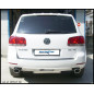 Posteriore con uscita singola ovale 150x105 OBLIQUO DX+SX VOLKSWAGEN TUAREG 5.0 V10 TDI - 2007 313CV