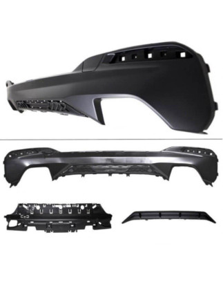 Sottoparaurti posteriore Sport-Performance for BMW 5er G30 G31 with M-Package (Cod. M-14060)