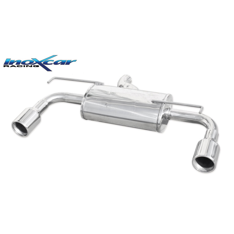 Posteriore con uscita diam. 102 DX+SX VOLKSWAGEN GOLF 4 R32 MOTION - 2001-2004 240CV (Cod. I-WGO.37.