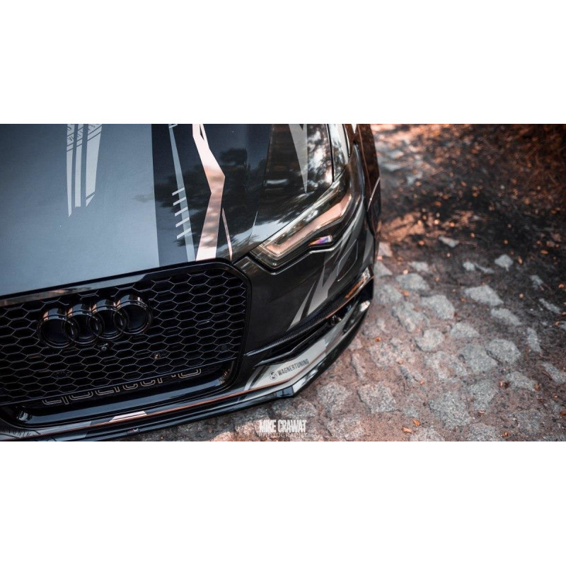 Cornici fari Audi S6 / A6 S-Line C7 (Cod. M-AU-A6-C7-SLINE-FV1F) Cornici fari Audi S6 / A6 S-Line C7 (Cod. M-AU-A6-C7-SLINE-FV1F)