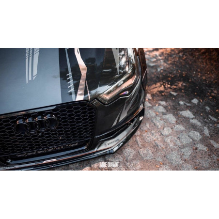 Cornici fari Audi S6 / A6 S-Line C7 (Cod. M-AU-A6-C7-SLINE-FV1F)
