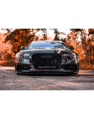 Cornici fari Audi S6 / A6 S-Line C7 (Cod. M-AU-A6-C7-SLINE-FV1F)