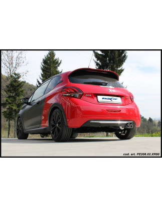 Tubo sostituzione catalizzatore con metallico sportivo 200 CPSI PEUGEOT 208 GTI 30TH 1.6 16V TU - 20