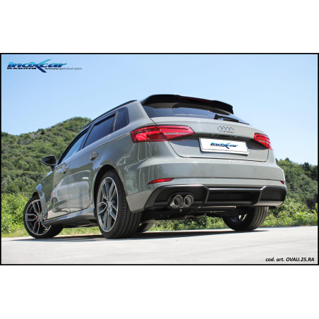 Tubo sostituzione cat. con catalizzatore metallico sportivo 200 CPSI AUDI A3 - 2017 S3 RS3 (type 8V)