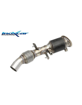 Tubo sostituzione catalizzatore con metallico sportivo 200 CPSI BMW F32 428i 2.0T - 2013-2015 SERIE 