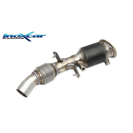 Tubo sostituzione catalizzatore con metallico sportivo 200 CPSI BMW F32 428i 2.0T - 2013-2015 SERIE 