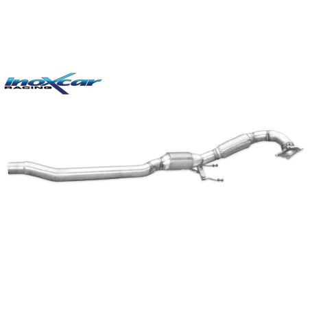 Tubo sostituzione catalizzatore con cat. metallico 200 CPSI VOLKSWAGEN GOLF 6 R 2.0 TSI 4 MOTION - 2