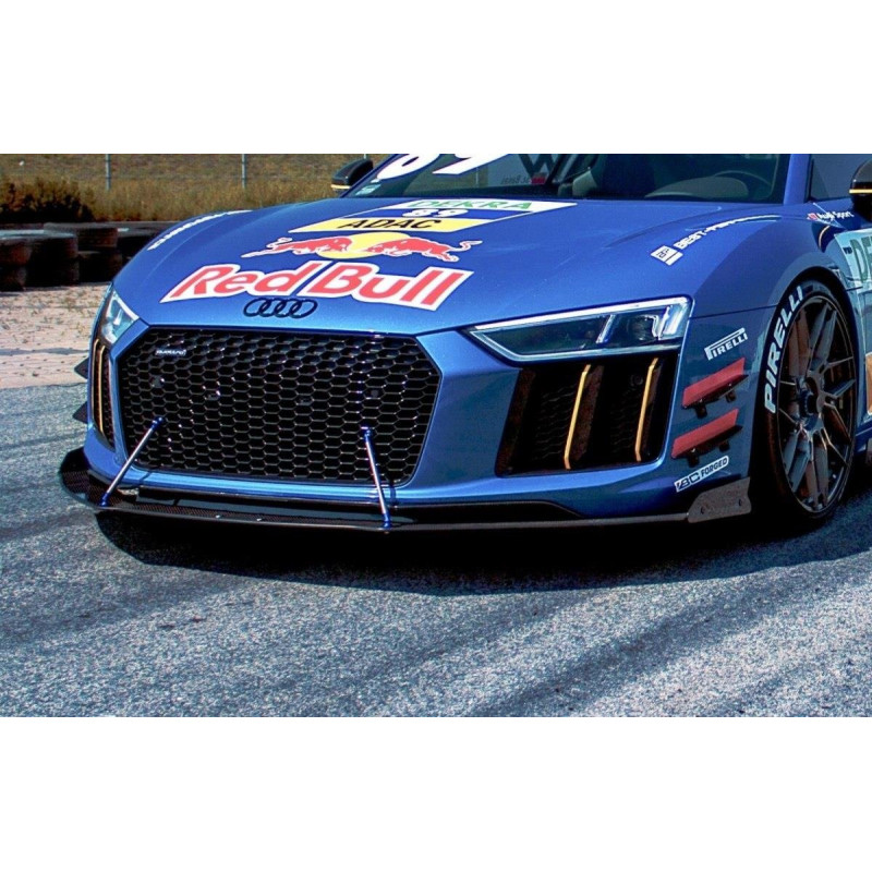 SPLITTER ANTERIORE RACING Audi R8 Mk.2 (Cod. M-AU-R8-2-CNC-FD1A)