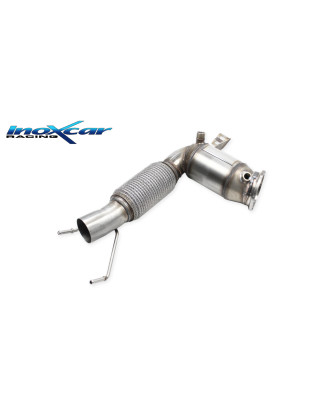 Tubo sostituzione catalizzatore con metallico sportivo 200 CPSI MINI COOPER S 2.0 - 2014 192CV (F56)