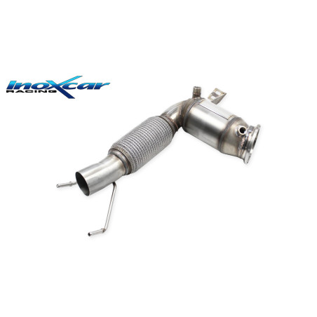 Tubo sostituzione catalizzatore con metallico sportivo 200 CPSI MINI COOPER S 2.0 - 2014 192CV (F56)