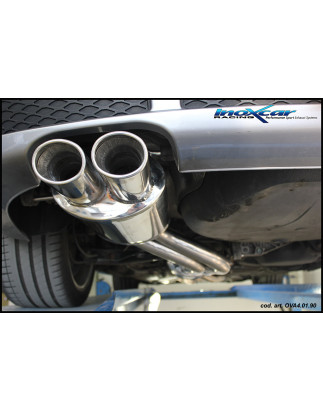 Tubo sostituzione catalizzatore con metallico sportivo AUDI A4 - 1998-2001 380CV (type B5) (Cod. I-A