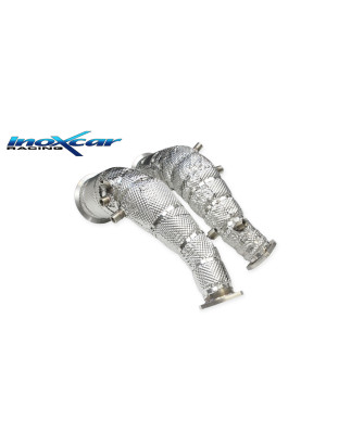 Tubi sostituzione catalizzatori e GPF + Paracalore AUDI A6 RS6 - 2020 600CV (Type C8) (Cod. I-AFRS6.