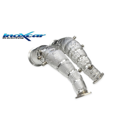 Tubi sostituzione catalizzatori e GPF + Paracalore AUDI A6 RS6 - 2020 600CV (Type C8) (Cod. I-AFRS6.